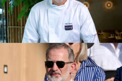 “Tu Rey está en la puerta”. Willy Moya entra en pánico, llama a su mujer y recibe la orden: “Dale de comer”. Felipe y Letizia piden costilla… ¿y algo más? -(hn)