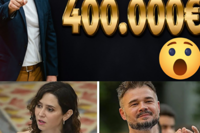 “¿Quién paga realmente?”: Gabriel Rufián lanza la cifra que sacude a los medios vinculados a Isabel Díaz Ayuso |BV