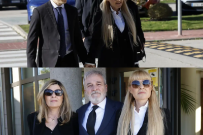 Cayetana Guillén Cuervo, sostenida por su hijo, parece caminar sin suelo bajo los pies. Tras la muerte de su madre: “Ya no tienes donde volver”. Y duele verlo. BB
