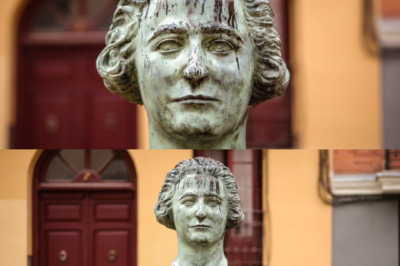 Un símbolo aparece manchado y el país se divide sin hablar. Clara Campoamor, Madrid, 8‑M. Tres palabras y una pintura que parece coordinada. ¿Quién gana con esto?