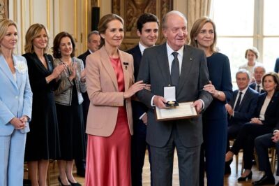 ¡Redención o traición! Juan Carlos desafía a sus verdugos en París confesando oscuros pecados. Elena, Cristina, Froilán y Susanna Griso lo escoltan. ¿Quién juzga al monarca caído? -(hn)