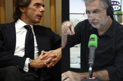 ¡ALSINA ARRINCONA A AZNAR EN DIRECTO Y LO DEJA SIN ESCUDO: MEMORIA SELECTIVA, DOBLE MORAL Y EL ESCÁNDALO QUE NADIE PUEDE TAPAR EN RTVE!