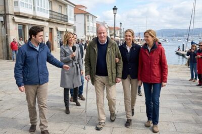 ¡Vuelo secreto y salud al límite! Juan Carlos aterriza en Vitoria para un misterioso tratamiento médico mientras lanza un dardo a Felipe VI. ¿Rey traicionado o estratega acorralado? -(hn)