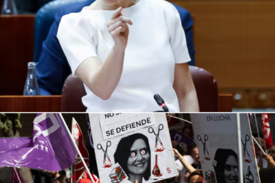Gritos, abucheos y una protesta que estalla en pleno acto: Isabel Díaz Ayuso frente a la furia de familias y profesoras — huelga histórica, ratios al límite y una pregunta que sacude Madrid: ¿qué está pasando realmente dentro de las aulas de 0 a 3 años?HH