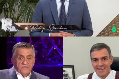 “‘Sánchez amenaza con perpetuarse en el poder’ — y el plató de Wyoming se quedó en silencio.”  El 20 aniversario de ‘El Intermedio’ se tiñe de luto político tras la última advertencia del Presidente… y deja uno de los momentos más oscuros de la televisión.  No fue una broma más. Fue una amenaza real. Sin filtros. Sin protección. Solo sed de poder acumulada.  Porque cuando un líder lanza ese mensaje en pleno aniversario… es porque el asalto a las instituciones ya ha pasado demasiado.  El ambiente cambió en segundos… pero hay algo que sigue resonando.  ¿Hasta dónde puede llegar la ambición… cuando ya no importa el coste democrático?  Ver más en comentarios