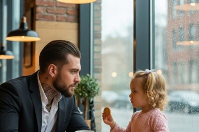 The Mafia Boss Sat Alone at the Café — Until a Little Girl Walked Up and Said, “Are You Okay, Sir?”