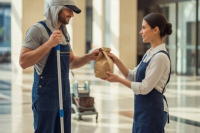 Billionaire Works as Janitor for a Week — Poor Girl Brings Him Lunch Without Knowing Who He Is
