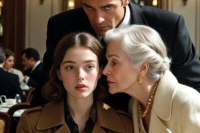 She Was Having Tea Alone—Until the Mafia Boss’s Mother Whispered: Pretend You’re My Son’s Fiancée