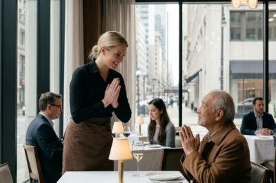 No One Helped the Japanese Billionaire — Until the Waitress Greeted Him in Japanese