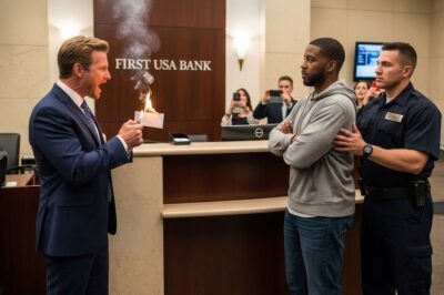 Bank Manager Burns Black Man’s Check — Unaware He Owns the Bank