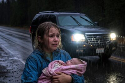 Little Girl With a Broken Arm Carried Her Baby Sister on the Highway—Until a Millionaire Saw Them