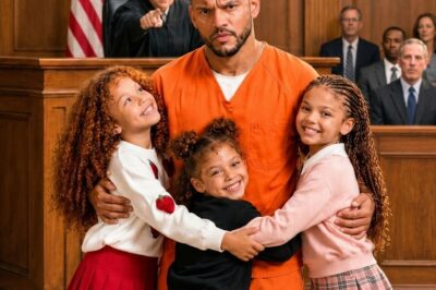 3 Girls Stand in Court to Defend Their Dad… Then the Judge Started Crying