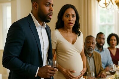 Husband Introduced Pregnant Secret Lover at Family Dinner, Then Wife Pulled Out Papers That Left Him