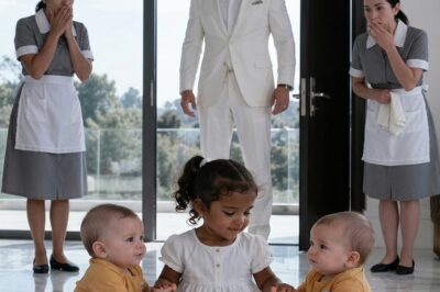 No One Could Calm the Billionaire’s Twins… Until the Maid’s Toddler Did What No One Expected