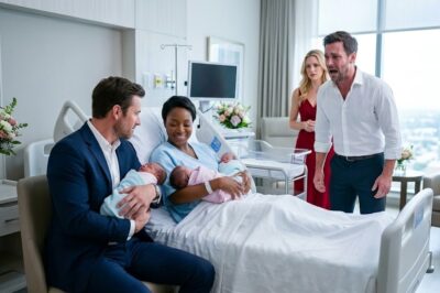 He Stormed Into the Hospital Angry—Then Froze Seeing His Ex Giving Birth to Triplets