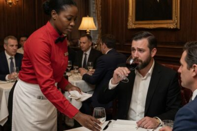 The Waitress Switched His Glass in Silence — The Billionaire Watched, Realizing She’d Saved His Life