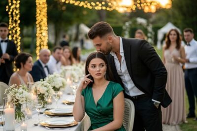 Single Mom Sat Alone at a Wedding — The CEO Whispered: “Pretend I’m Your Husband Tonight”