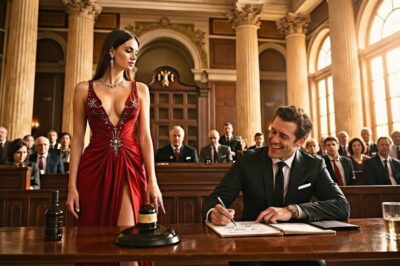He Mocked Her While Signing Divorce Papers — Then Her Trillionaire Father Arrived
