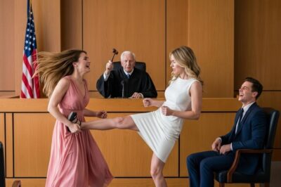 Mistress Kicks Wife In Court — Millionaire Has No Idea The Judge Is Her Father