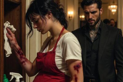 The Mafia Boss Saw Bruises on His Pregnant Childhood Friend Working as a Maid—It Changed Everything