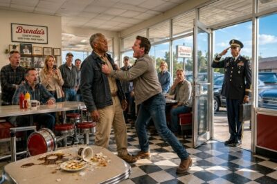 Police Chief’s Son Dragged Black Man Out of a Diner Laughing — 4-Star General Walked In Saluting Him