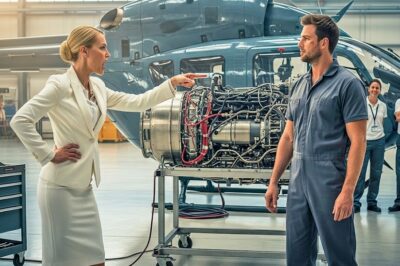 “Fix this helicopter, I’ll kiss you right now” — CEO Mocked the Single Dad Janitor Before Everyone