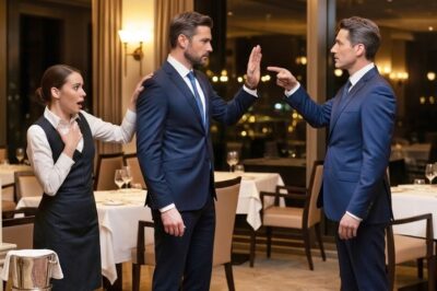 The Waitress Was About to Be Kicked Out — Until a Powerful Man Stood Up for Her