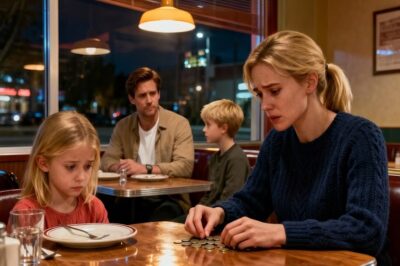 AT DINNER WITH HIS SON, A BILLIONAIRE SEES A POOR MOM SHARING ONE PLATE — HIS ACTION STUNS ALL