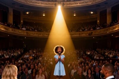 Poor Black Girl Sings at Talent Show to Pay Mom’s Surgery – Unaware the Judge Is Her Father