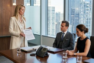 “The Betrayal Letter Reached His Office While He Smiled at Another Woman, But a Midnight Highway Tragedy Forced Him to Pay the Ultimate Price”