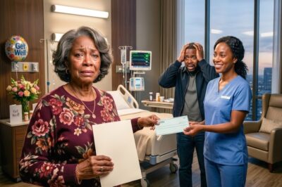 My son refused to help me after surgery — so I gave my fortune to the nurse who cared for me!