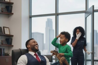 My 3-year-old snuck into my BILLIONAIRE BOSS’s office, charmed him. Now HE won’t let us go