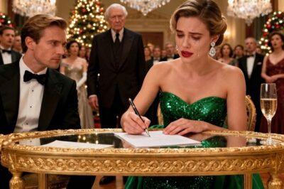 In Tears, She Signs Divorce Papers At Christmas Party — Not Knowing She Is The Billionaire’s Heir