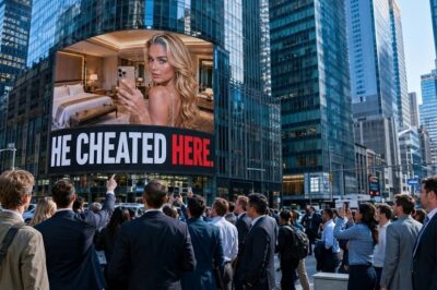 Mistress Posted a Bed Selfie—Wife Bought the Ad Slot Right Under It and Wrote “He Cheated Here”