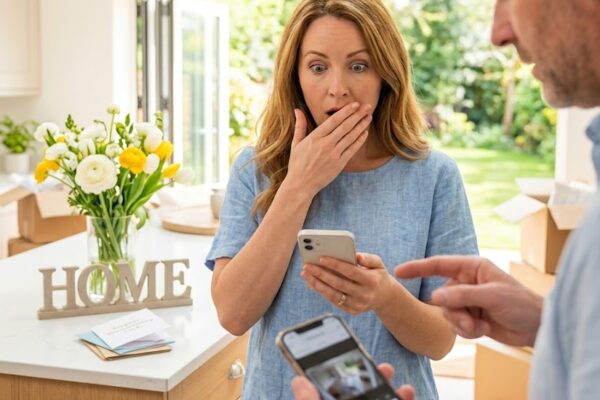 Seven days after moving into our dream home, the previous owner told m...