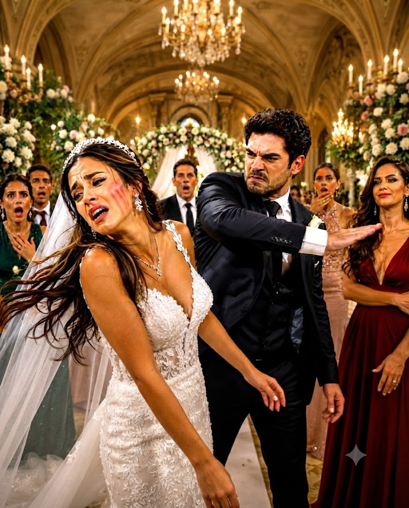On her wedding day, Elena Marsh discovered the truth behind her fairy-tale marriage — a fraudulent contract designed to make her the scapegoat for her husband’s family empire. When she refused to sign, he slapped her in front of hundreds of guests.